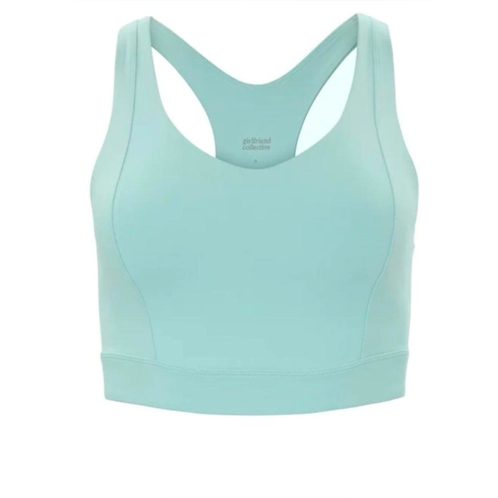 NWOT - girlfriend collective - Maeve sports Bra - Glass - L